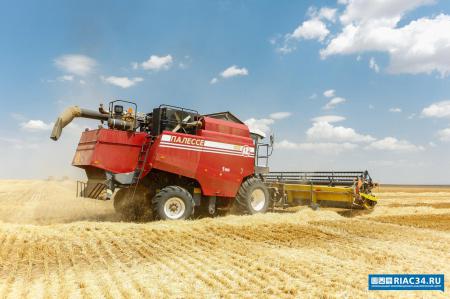 В Волгоградской области собрали 1,7 млн тонн зерна