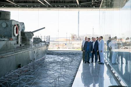 Андрей Бочаров: «Работы по созданию мемориального комплекса БК-31 завершены ко Дню города»