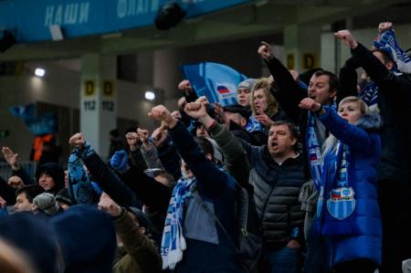 За хулиганство на футбольном матче в Волгограде задержаны четверо болельщиков