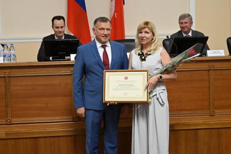 В Волгоградской области наградили лучших сотрудников системы здравоохранения