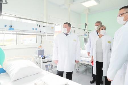 В Волгоградской области открыли новую ультрасовременную инфекционную больницу