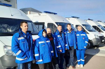 В Волгоградскую область поступила новая партия машин скорой помощи
