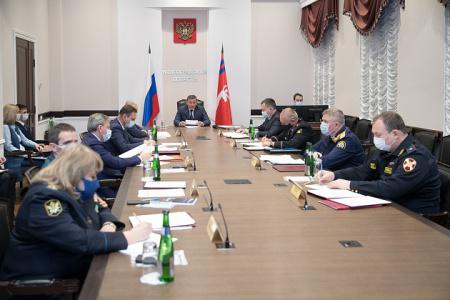 Андрей Бочаров провел межведомственное совещание по вопросам безопасности