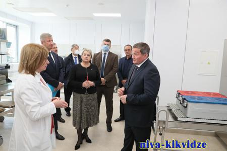 Андрей Бочаров: новый корпус Волгоградского областного онкодиспансера будет запущен летом 2022 года