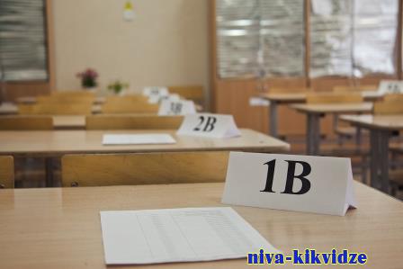 Выпускники Волгоградской области сдают ЕГЭ по русскому языку