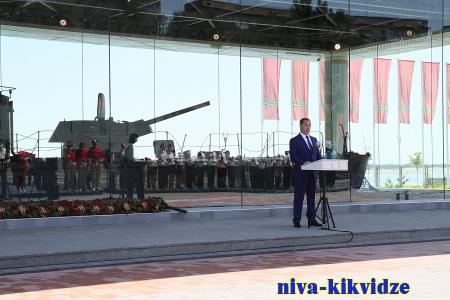 В Волгограде открыта территория новой набережной у БК-31
