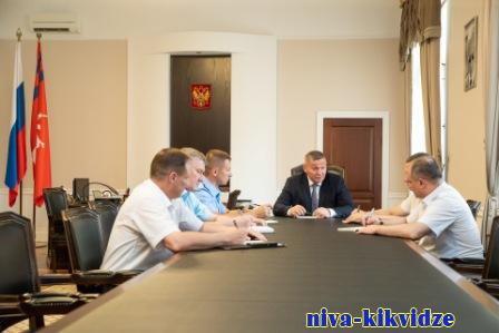 Андрей Бочаров провел совещание с руководителями правоохранительных и силовых ведомств Волгоградской области