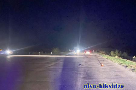 В Волгоградской области пьяный водитель иномарки насмерть сбил пешехода