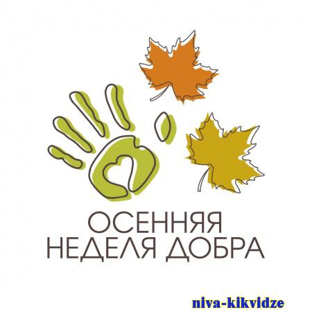 В Волгограде стартует региональная акция «Осенняя неделя добра»