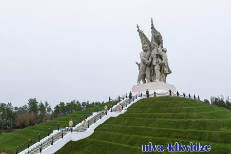 В Волгоградской области завершена реставрация монумента «Соединение фронтов»