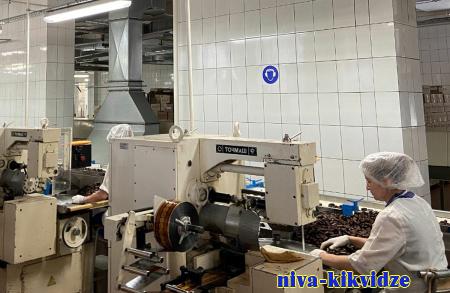 На волгоградской кондитерской фабрике создали эталонный участок бережливого производства на линии упаковки