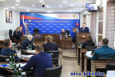 Андрей Бочаров принял участие в расширенной коллегии ГУ МВД по Волгоградской области