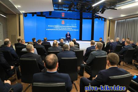 Андрей Бочаров на встрече с главами муниципалитетов: «Все планы развития должны быть выполнены»