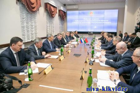 Волгоградская область намерена развивать сотрудничество с регионами Белоруссии