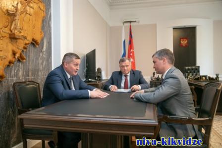 Андрей Бочаров и Сергей Мордасов провели рабочую встречу