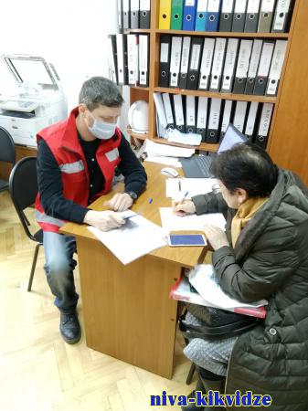 Красный Крест в Волгограде оказывает помощь беженцам