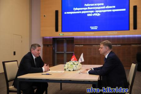 Андрей Бочаров провёл рабочую встречу с Олегом Белозёровым