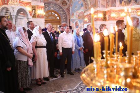 Андрей Бочаров принял участие в чествовании волгоградских святых