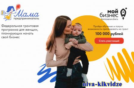 Мамы-предприниматели могут получить 100 тысяч рублей на реализацию своей бизнес-идеи