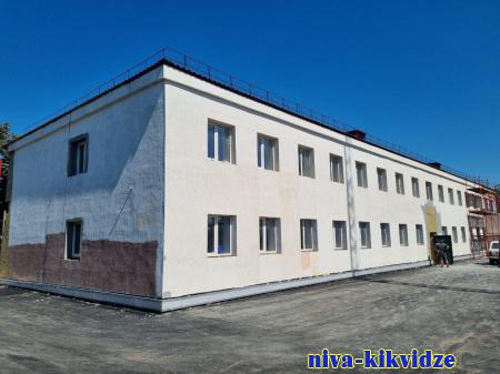 Волгоградская область завершает ремонт будущего центра занятости в подшефном районе ЛНР