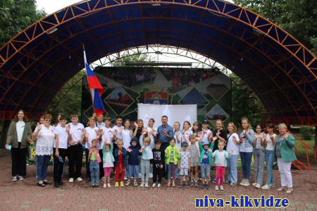 В станице Преображенской отметили День Государственного флага Российской Федерации