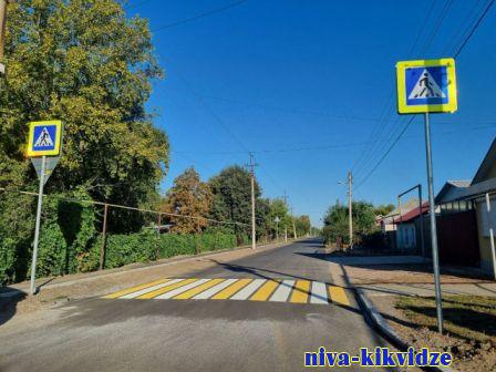 Волгоградская область завершила очередное строительство улично-дорожной сети в Станично-Луганском районе ЛНР