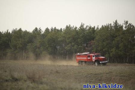 В Волгоградской области сохраняется высокая пожароопасность