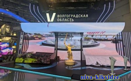 Волгоградская область представила свою экспозицию на выставке-форуме «Россия»