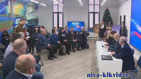 В Волгограде открылся региональный избирательный штаб кандидата в президенты РФ Владимира Путина