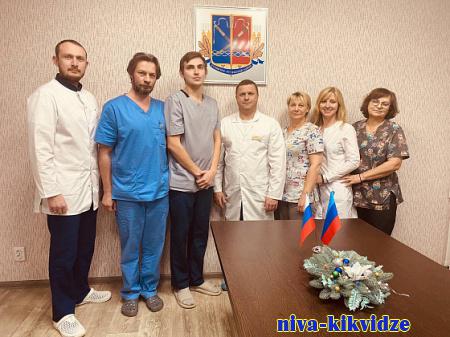Медики Волгоградской области за год работы в ЛНР помогли более 54 тысячам пациентов
