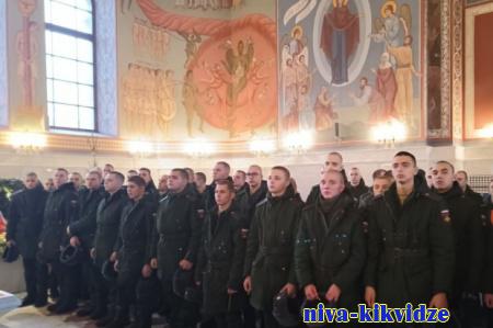 Военнослужащие Волгограда встретили Рождество Христово