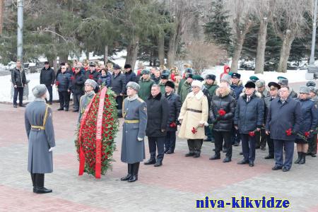 23 февраля в Волгоградской области почтили память защитников Отечества