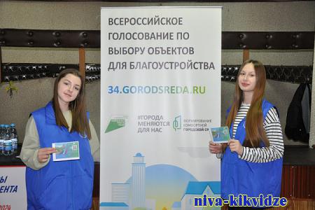 Голосование за объекты благоустройства Волгоградской области продолжится до 30 апреля