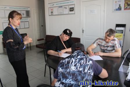 В центре занятости населения Киквидзенского района прошло мероприятия Всероссийской ярмарки трудоустройства