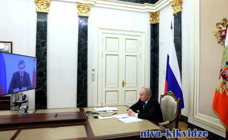 Владимир Путин поддержал Андрея Бочарова в его планах по дальнейшему развитию волгоградского региона