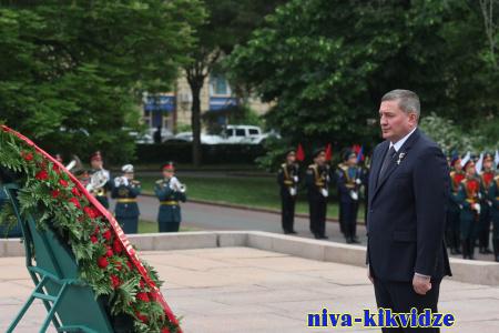 На Аллее Героев почтили память защитников Отечества