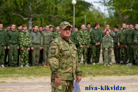 В Волгоградской области стартовал новый сезон военно-спортивных сборов