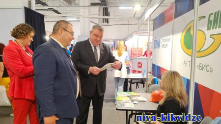 «СТРОЙ-VOLGA'2024»: ярмарка вакансий открылась в Волгограде на межрегиональной выставке-форуме