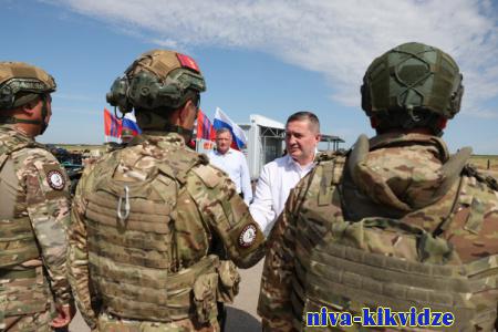 Андрей Бочаров встретился с военнослужащими на одном из объектов Минобороны РФ