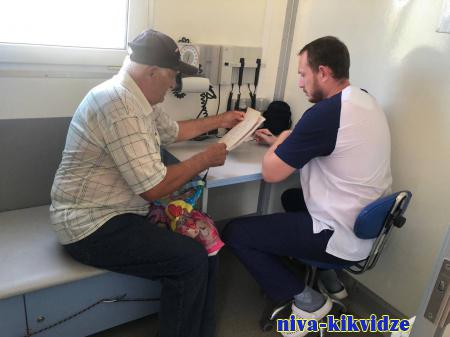 Волгоградские медики продолжают помогать жителям в подшефном районе ЛНР