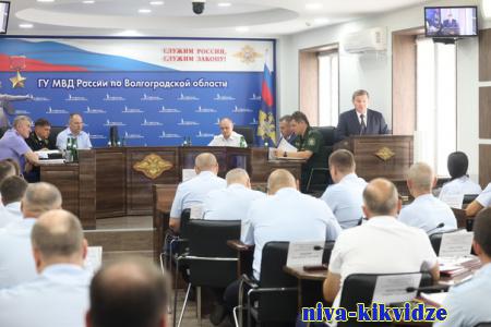 Андрей Бочаров принял участие в коллегии ГУ МВД по Волгоградской области