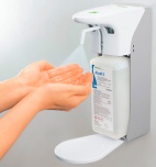 В Волгоградской области освоили производство аппарата для бесконтактной дезинфекции рук
