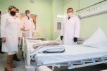 Андрей Бочаров: «Новый современный госпиталь дает нам дополнительную возможность повысить качество оказания медпомощи больным с коронавирусом и внебольничными пневмониями»