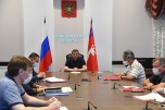 Андрей Бочаров провёл заседание оперативного штаба  3 Июля 2021 16:00