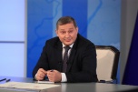 «Прямая линия» губернатора Волгоградской области побила рекорды внимания телезрителей