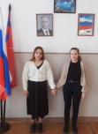 Молодежь района приняла участие в общероссийском челлендже в поддержку Президента РФ и Российской армии