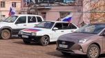 Автопробег в поддержку Вооруженных сил РФ организовали в хуторе Чернолагутинском