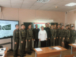 В Волгоградском казачьем кадетском корпусе прошел открытый урок 