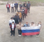 В Калачевской школе прошло мероприятие в поддержку защитников Донбасса
