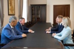 Андрей Бочаров провел рабочую встречу с руководителем Федерального казначейства